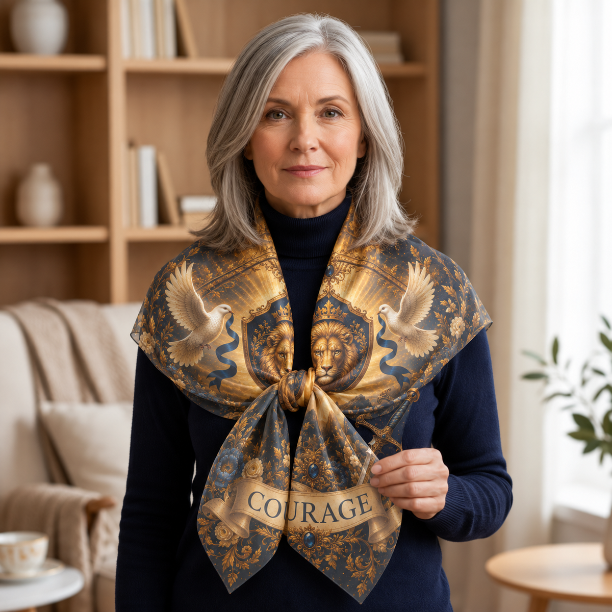 Scarf - 'Courage'