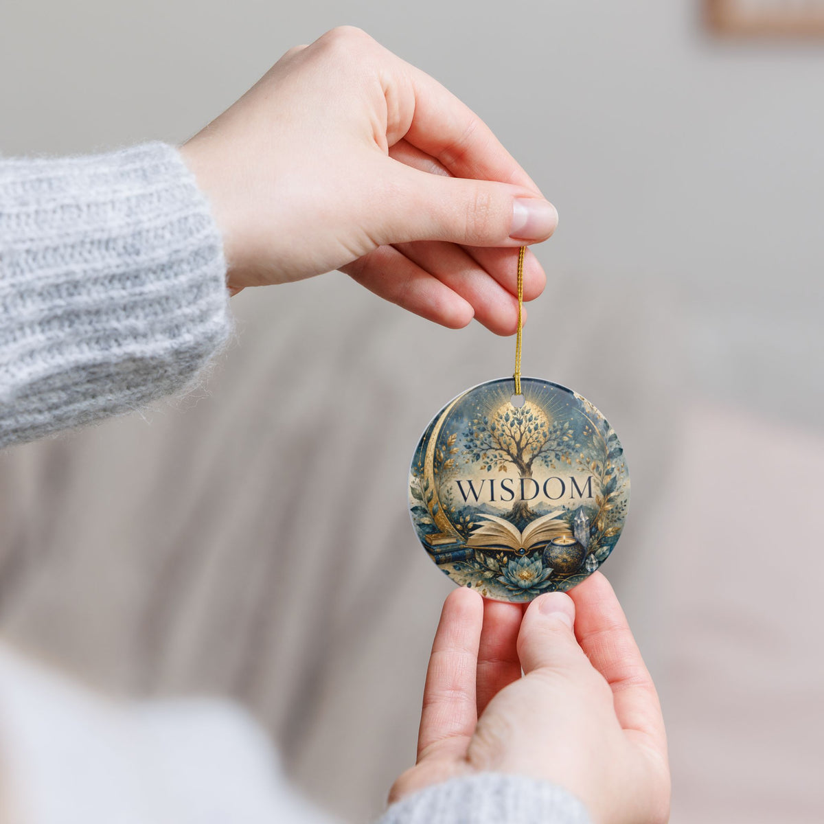 Ceramic Ornament - 'Wisdom'