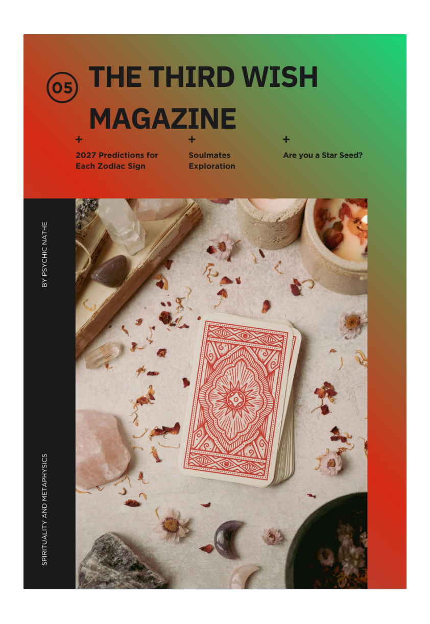 E-Magazine "third wish magazine" Episode 5 (digital)