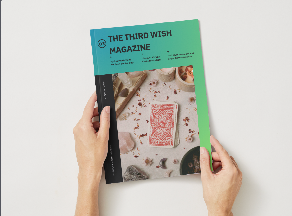 Magazine "third wish magazine" Episode 3 (paper magazine)