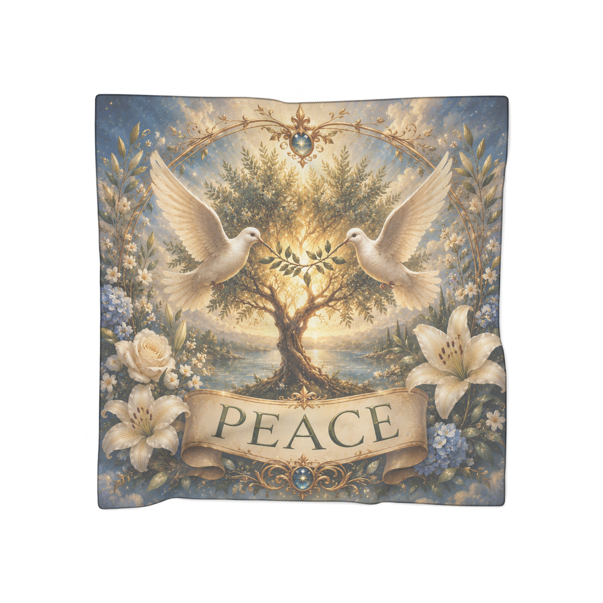 Scarf — 'Peace'