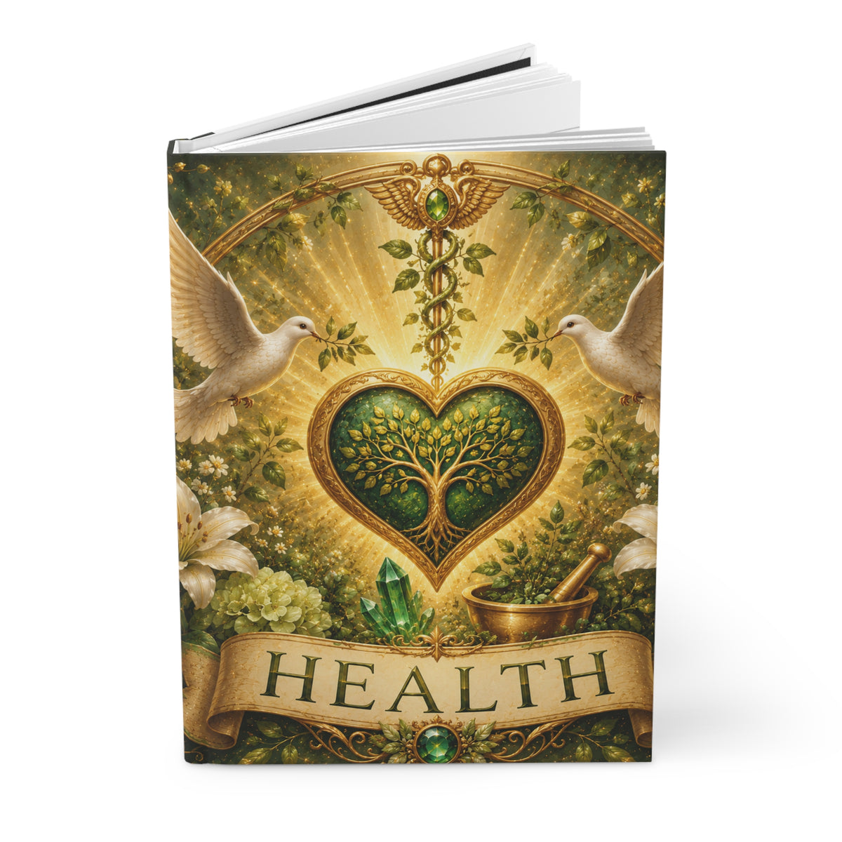Hardcover Journal - 'Health'