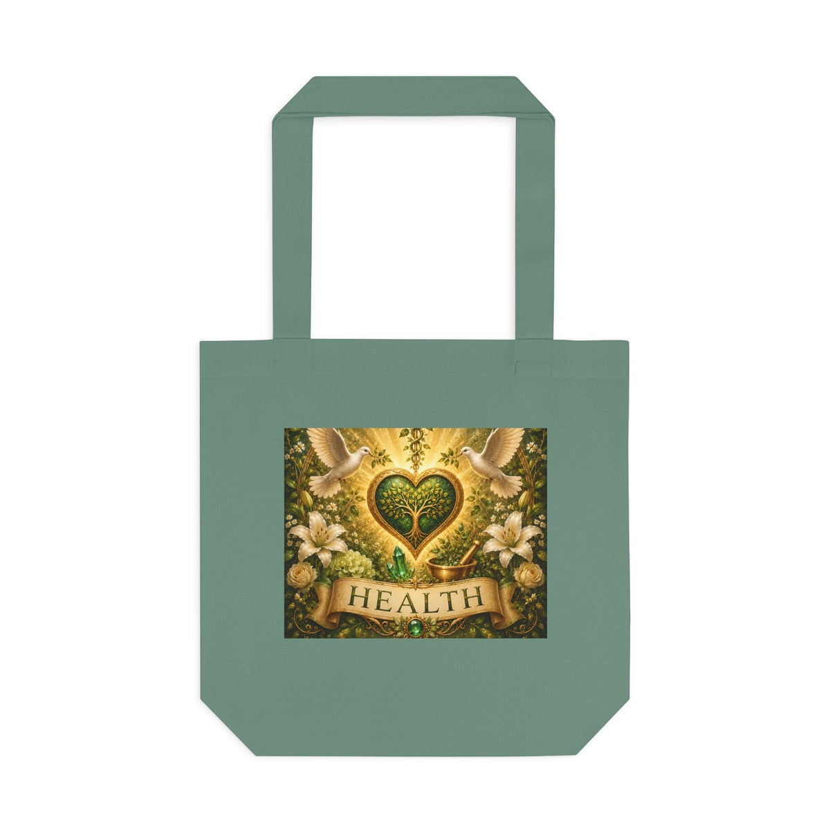 Cotton Tote Bag - 'Health'