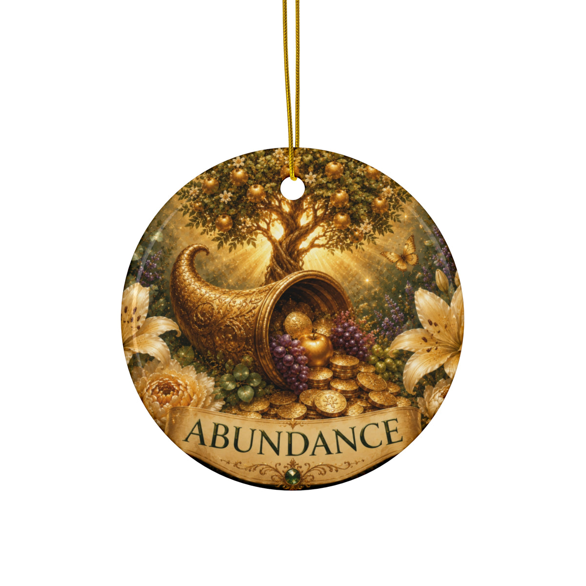 Ceramic Ornament — ' Abundance'