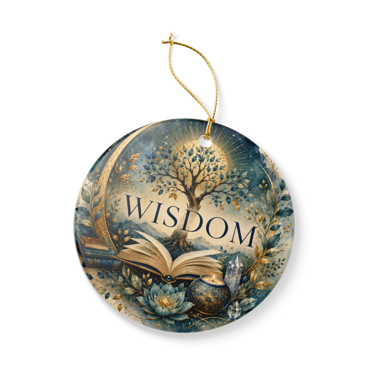 Ceramic Ornament - 'Wisdom'
