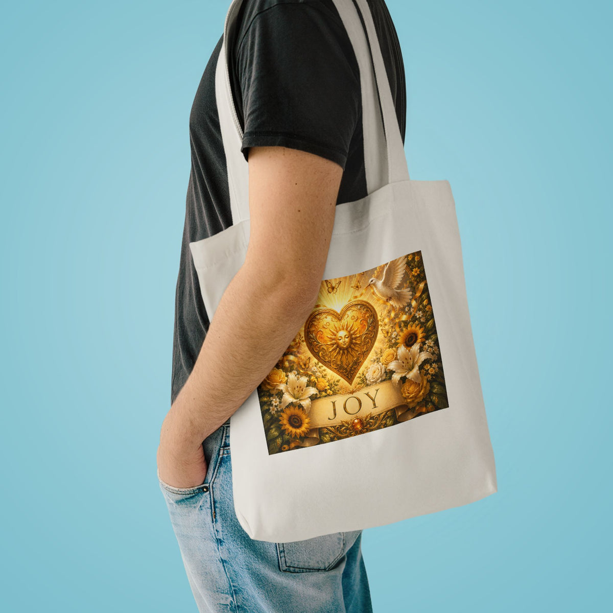 Cotton Tote Bag - 'Joy'