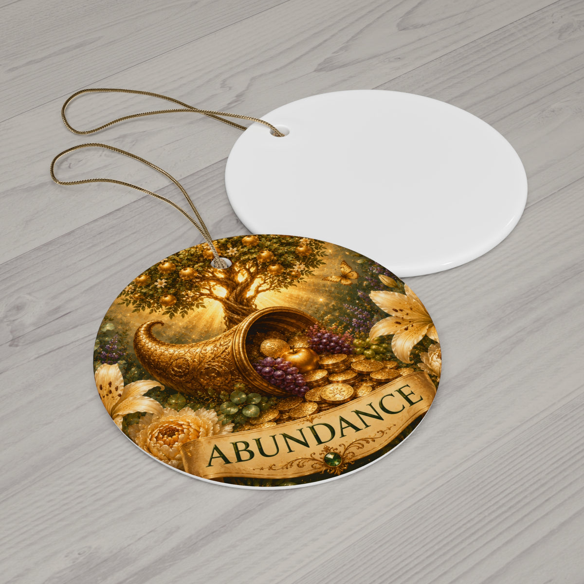 Ceramic Ornament — ' Abundance'