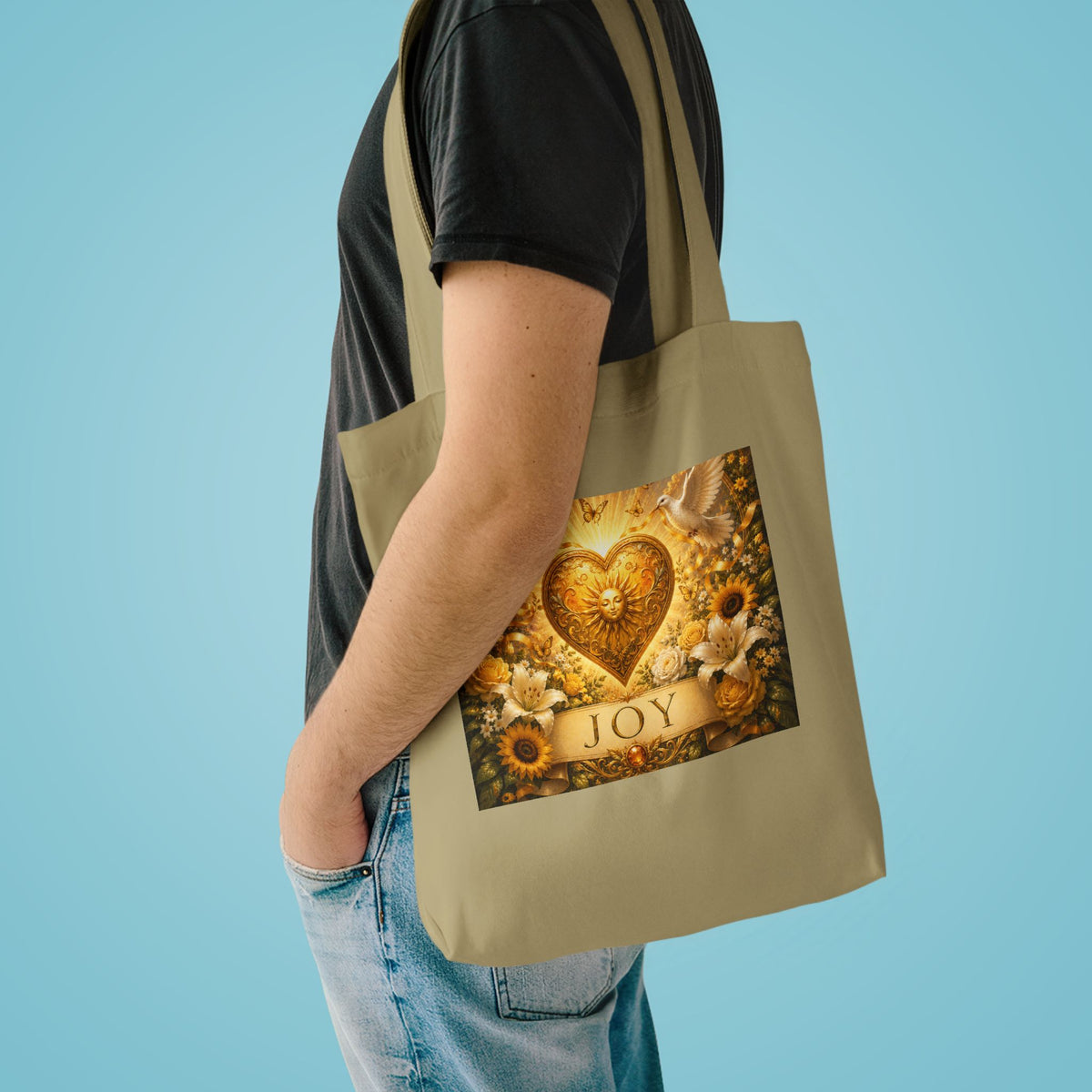 Cotton Tote Bag - 'Joy'