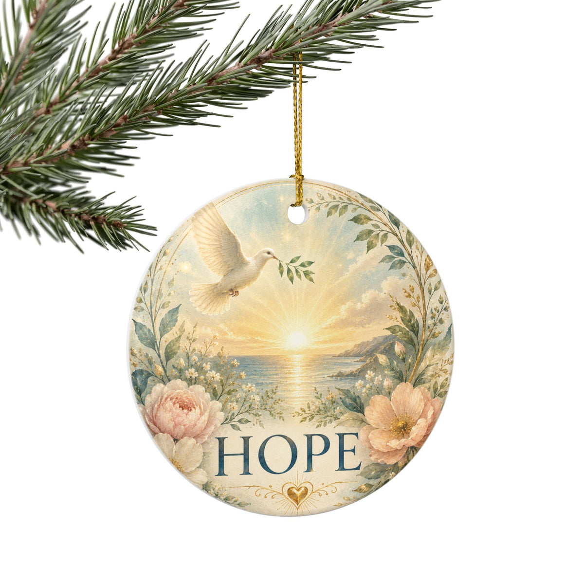 Ceramic Ornament - 'Hope'