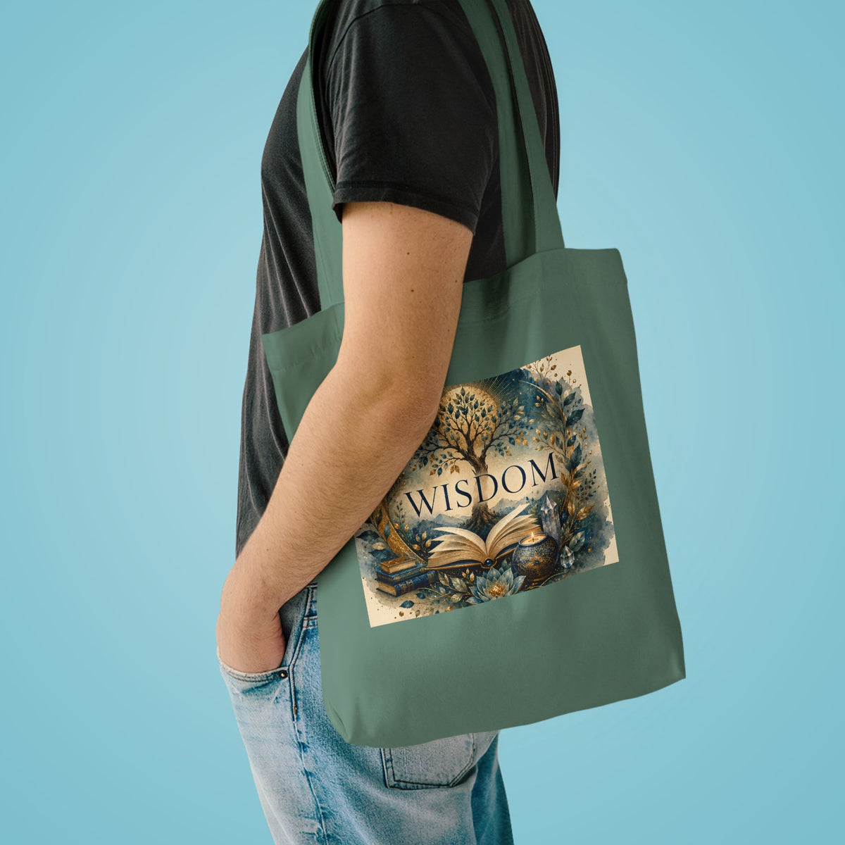 Cotton Tote Bag - 'Wisdom'