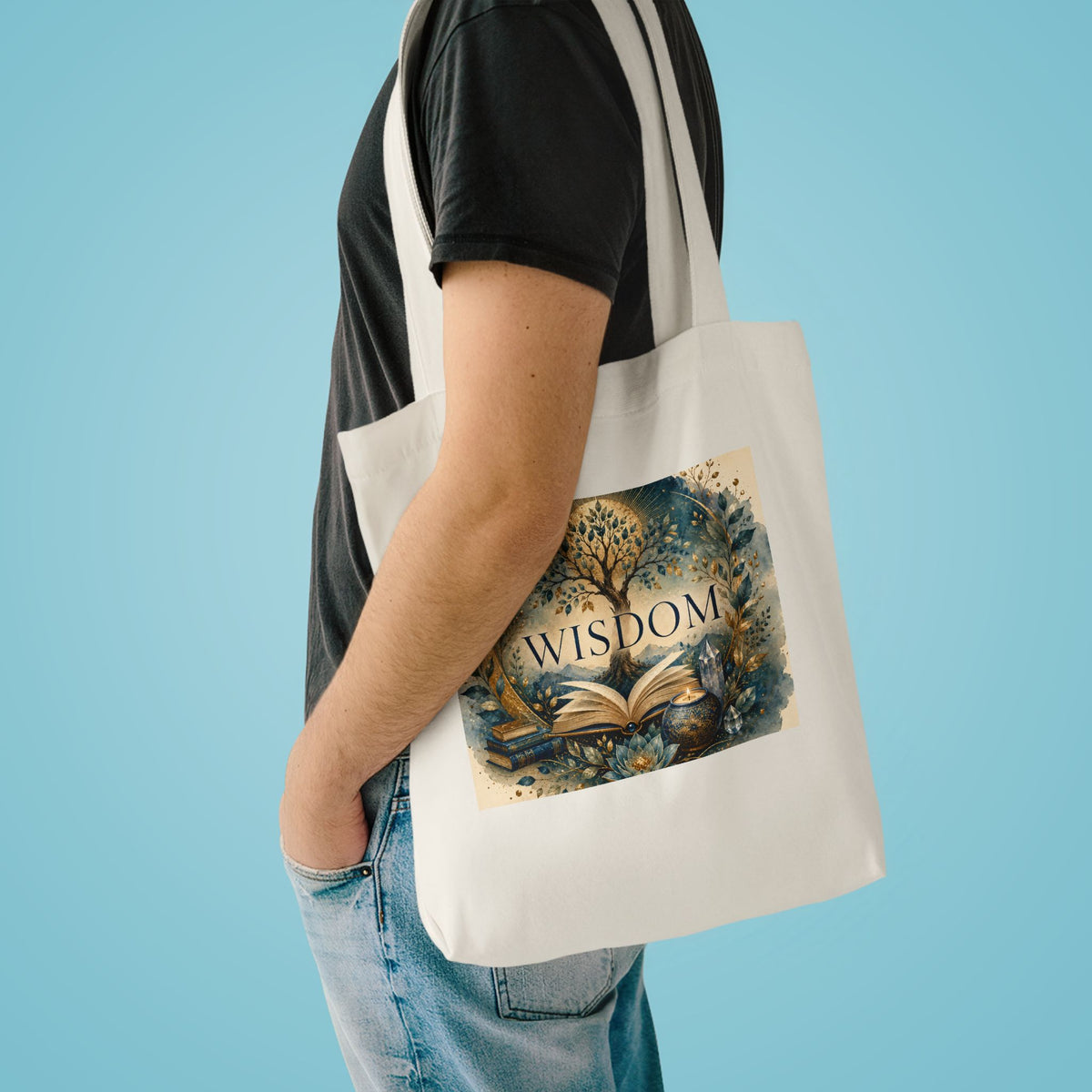 Cotton Tote Bag - 'Wisdom'