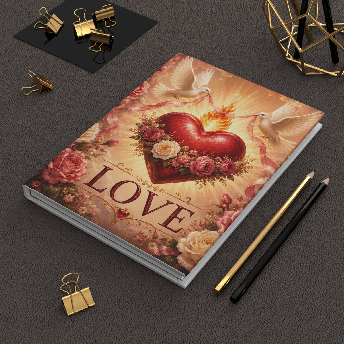 Hardcover Journal - 'Love'