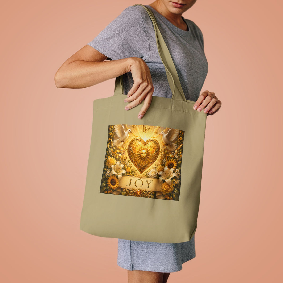 Cotton Tote Bag - 'Joy'