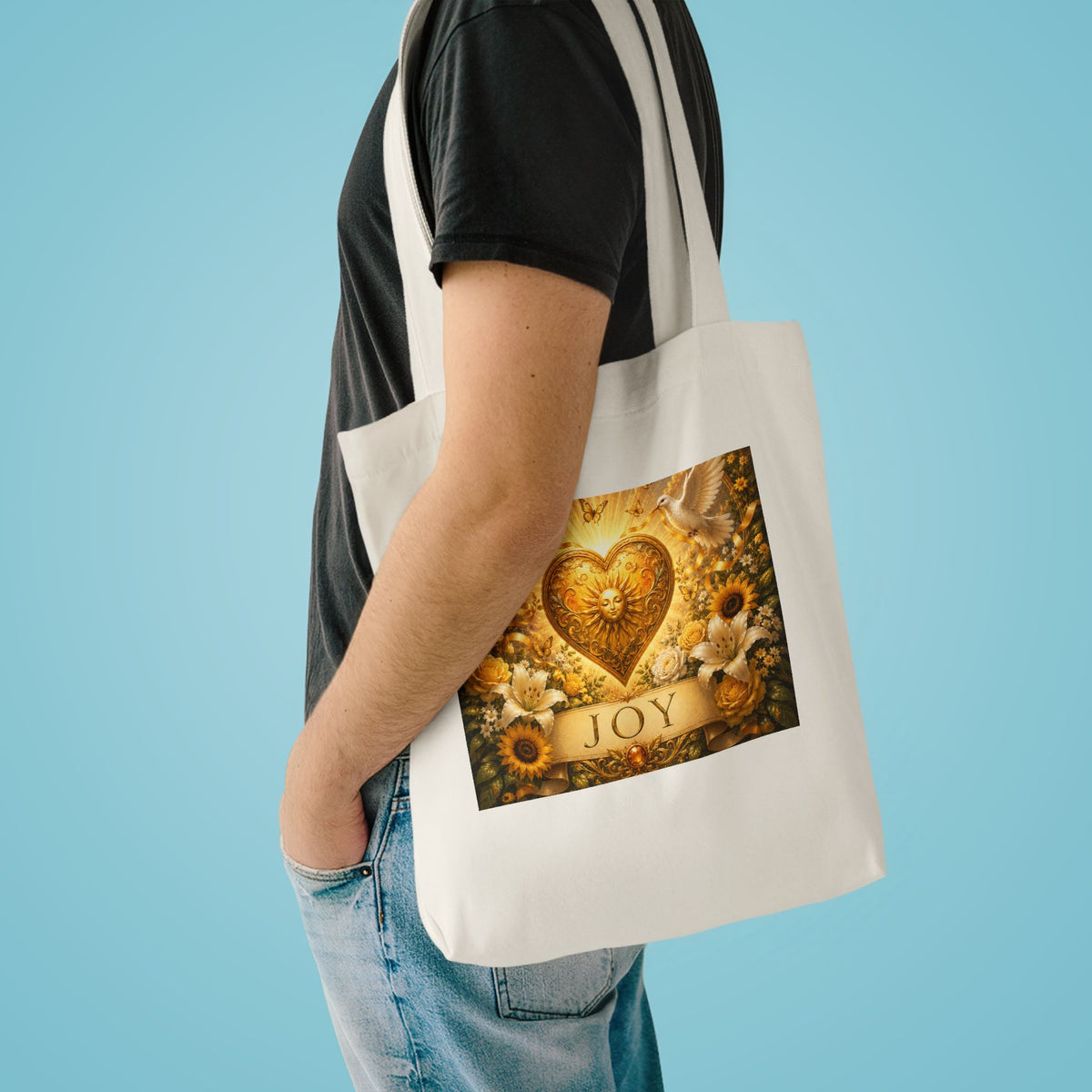 Cotton Tote Bag - 'Joy'