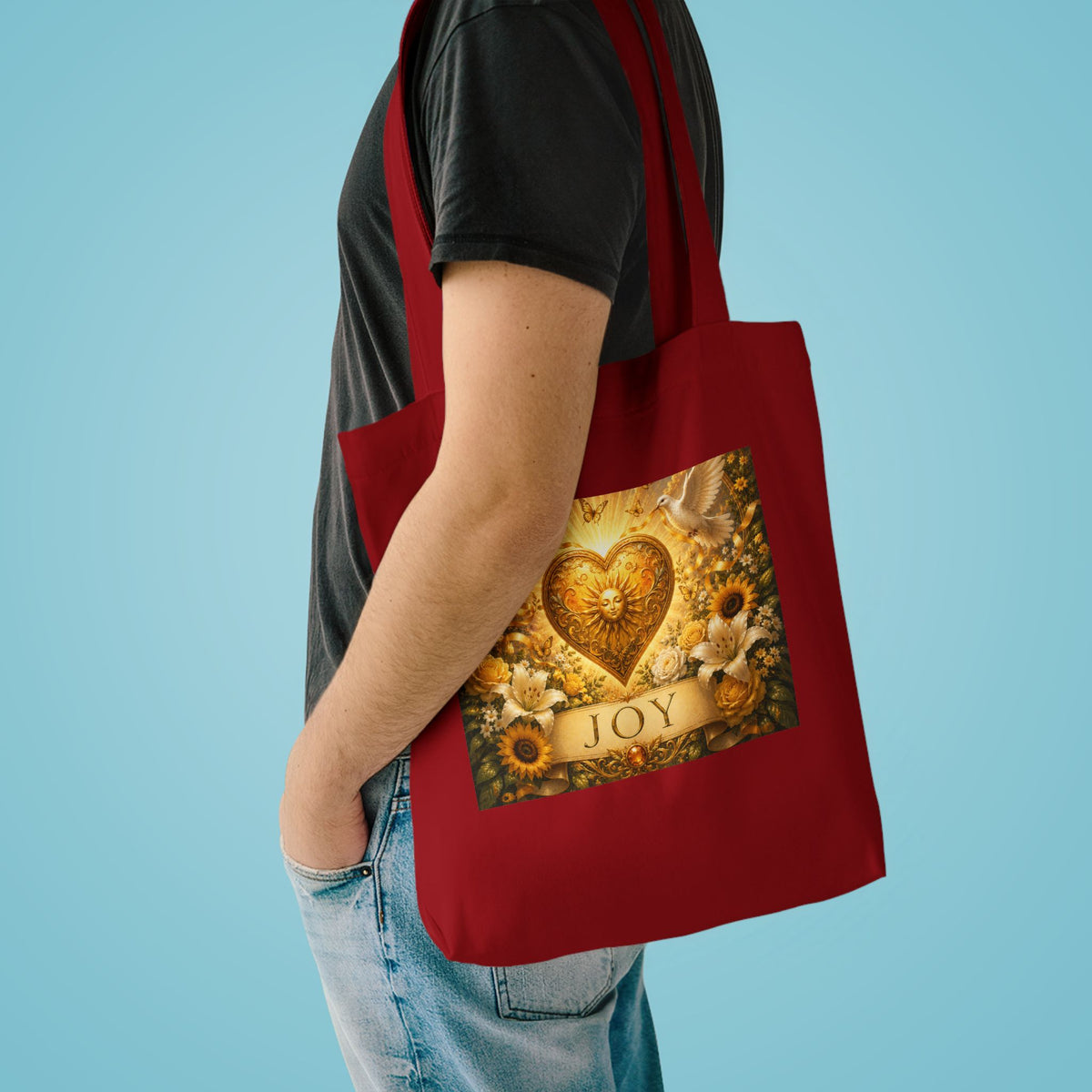 Cotton Tote Bag - 'Joy'