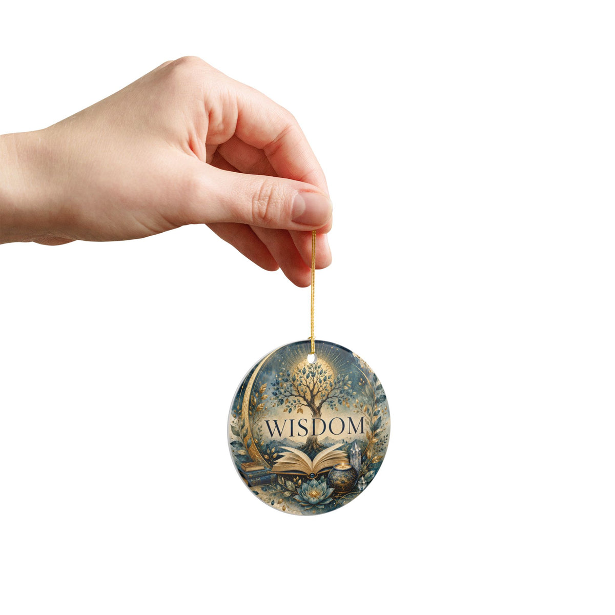 Ceramic Ornament - 'Wisdom'