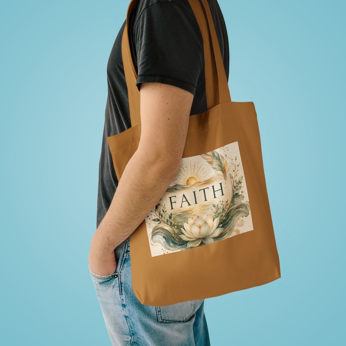 Cotton Tote Bag - 'Faith'