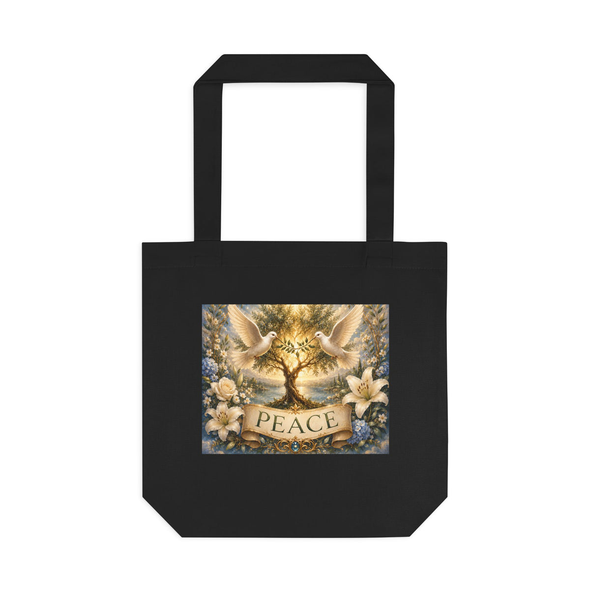 Cotton Tote Bag - 'Peace'
