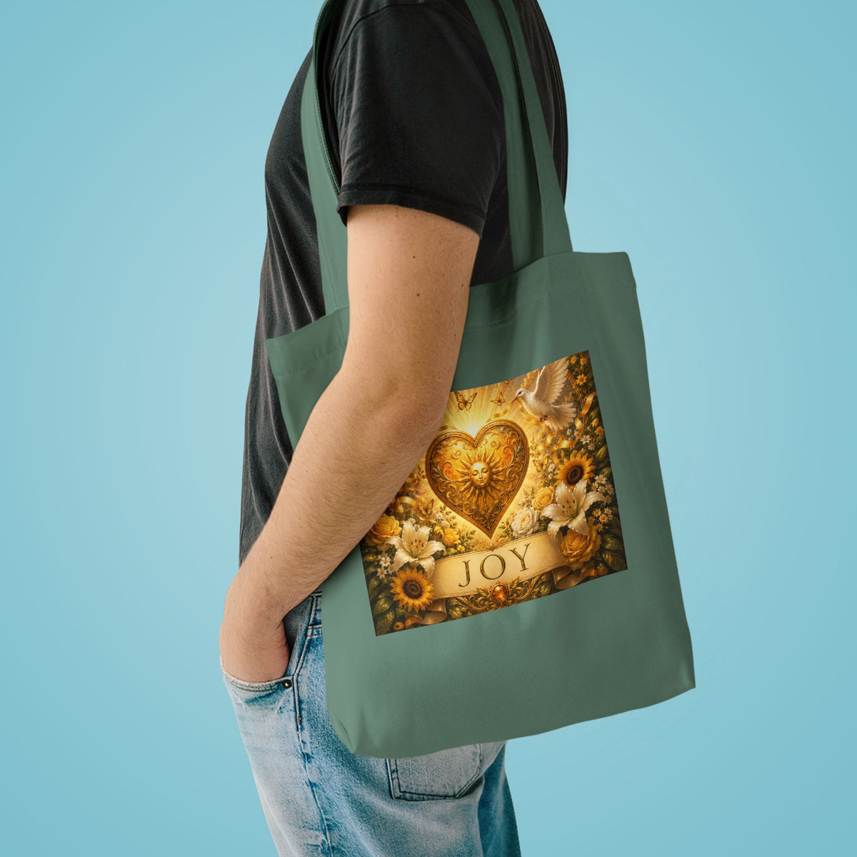Cotton Tote Bag - 'Joy'