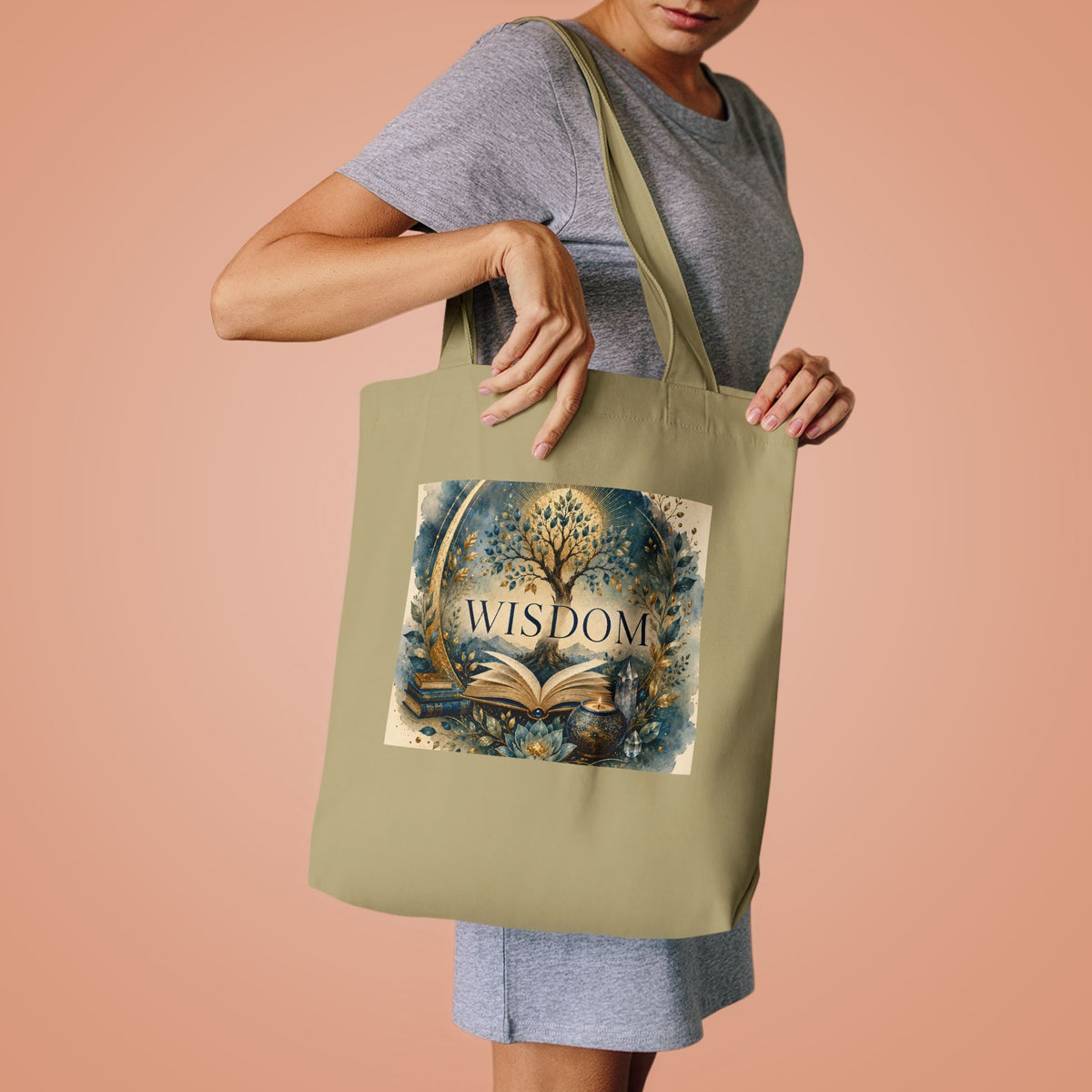 Cotton Tote Bag - 'Wisdom'