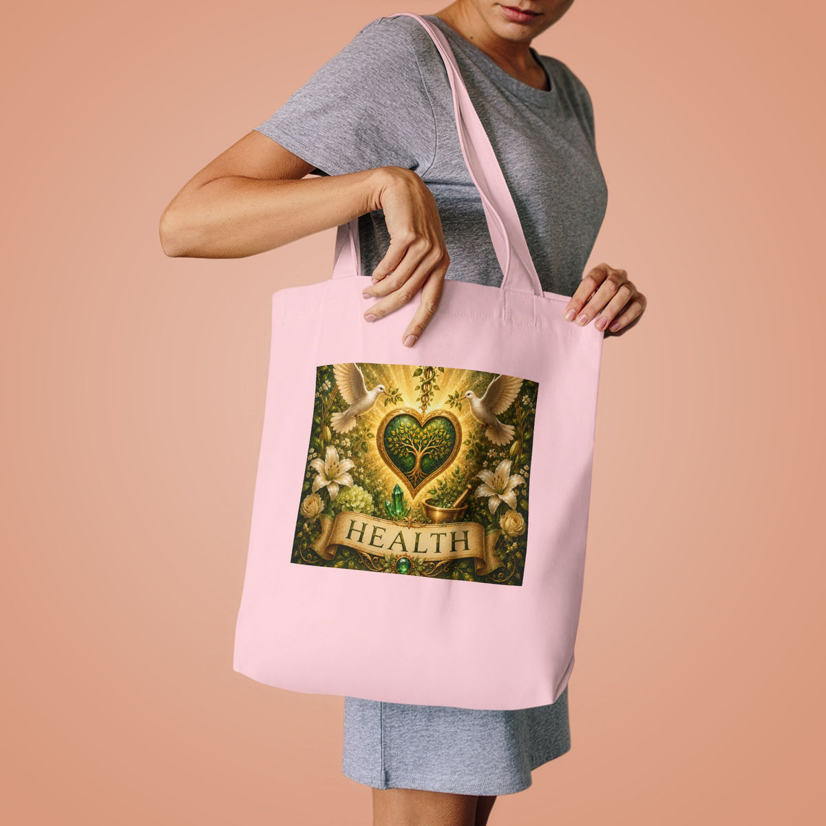 Cotton Tote Bag - 'Health'