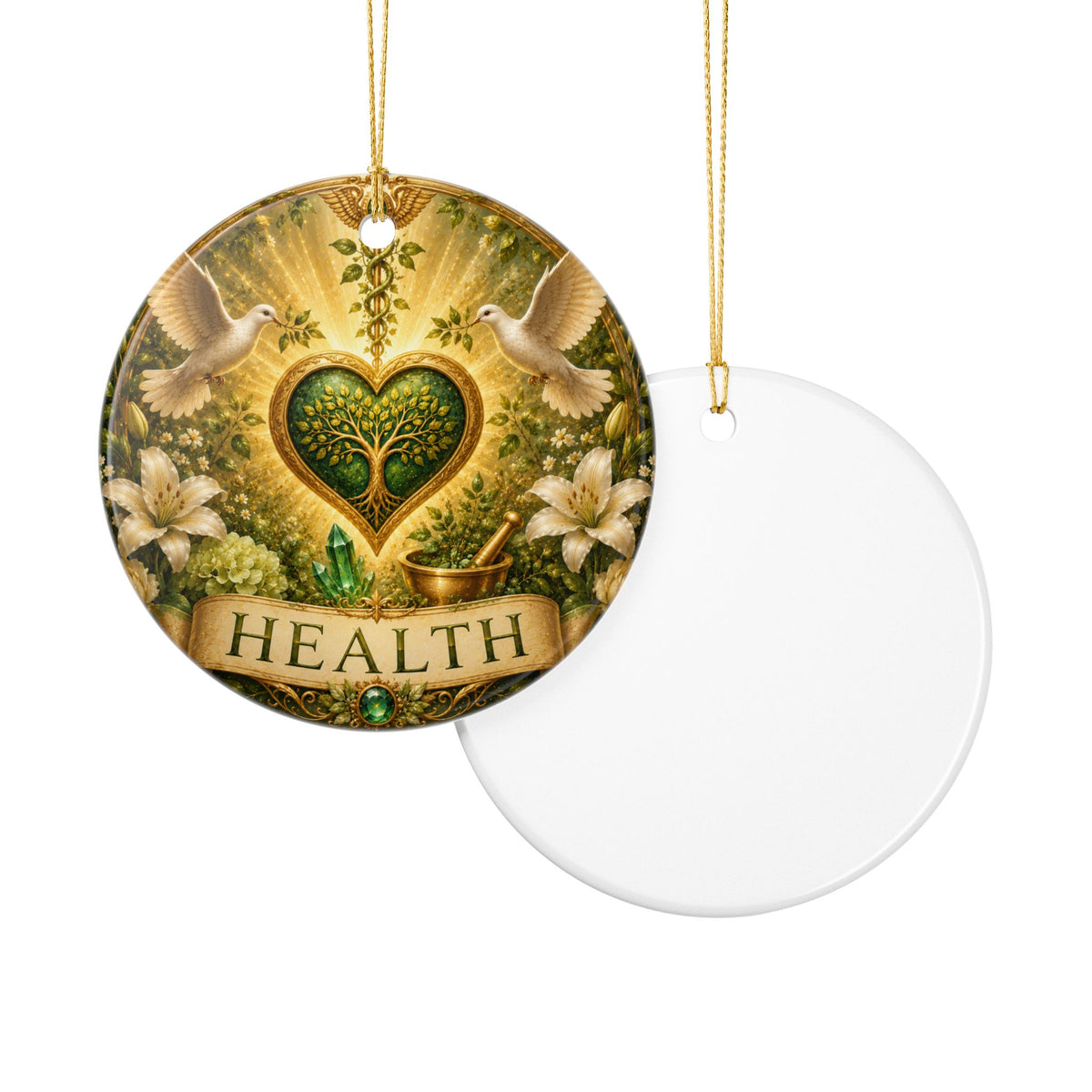 Ceramic Ornament - 'Health'