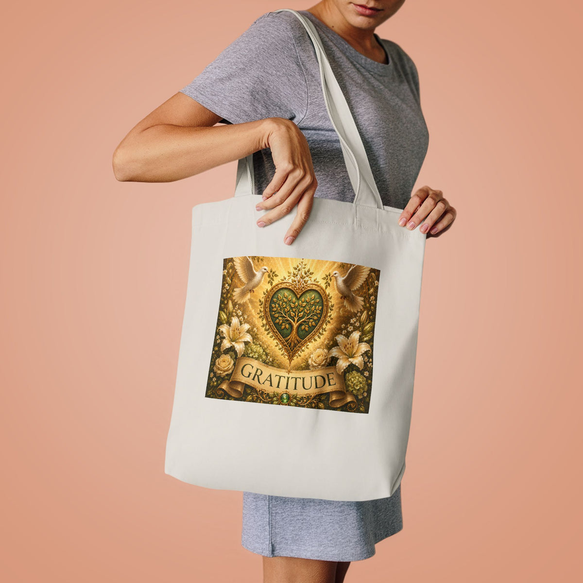 Cotton Tote Bag - 'Gratitude'