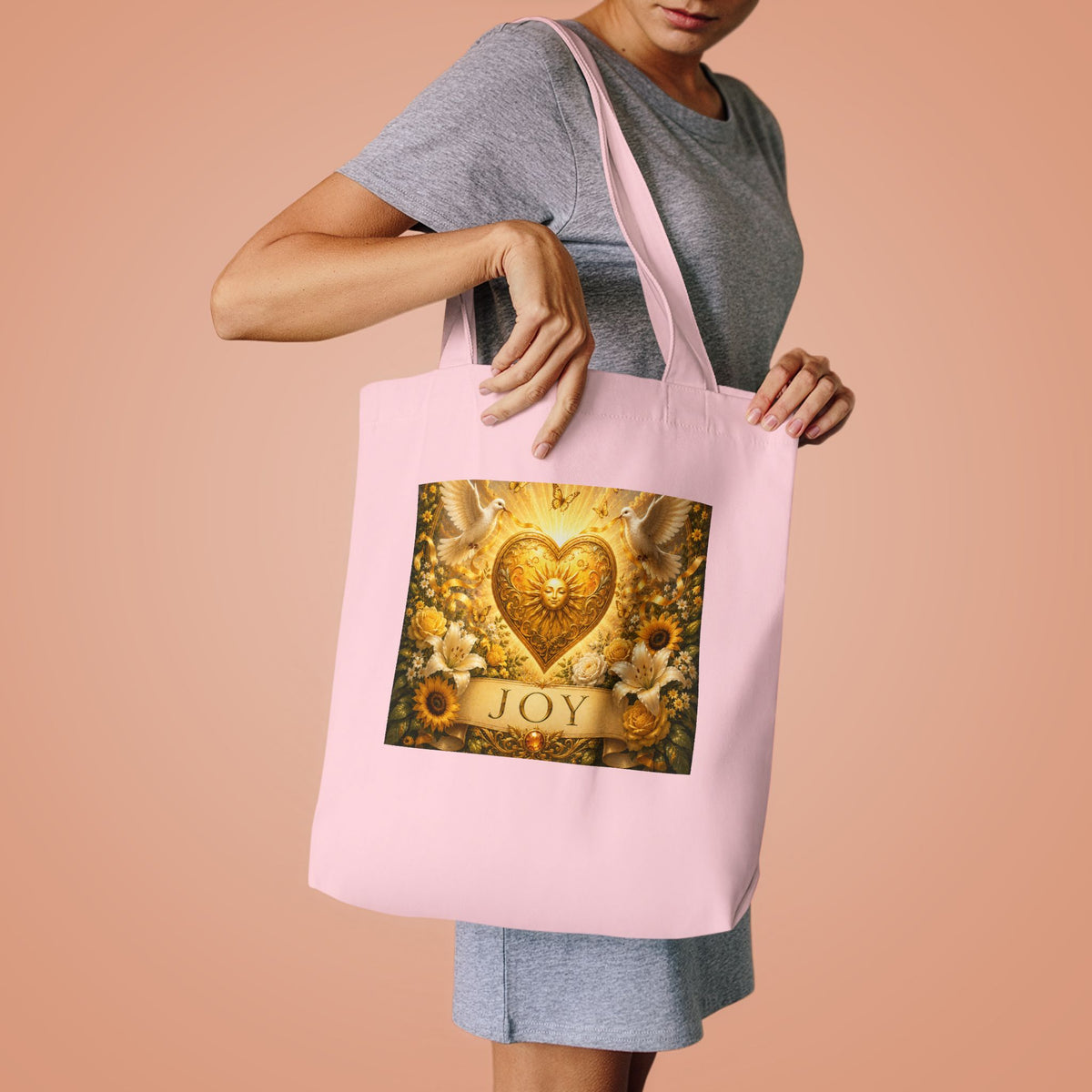 Cotton Tote Bag - 'Joy'