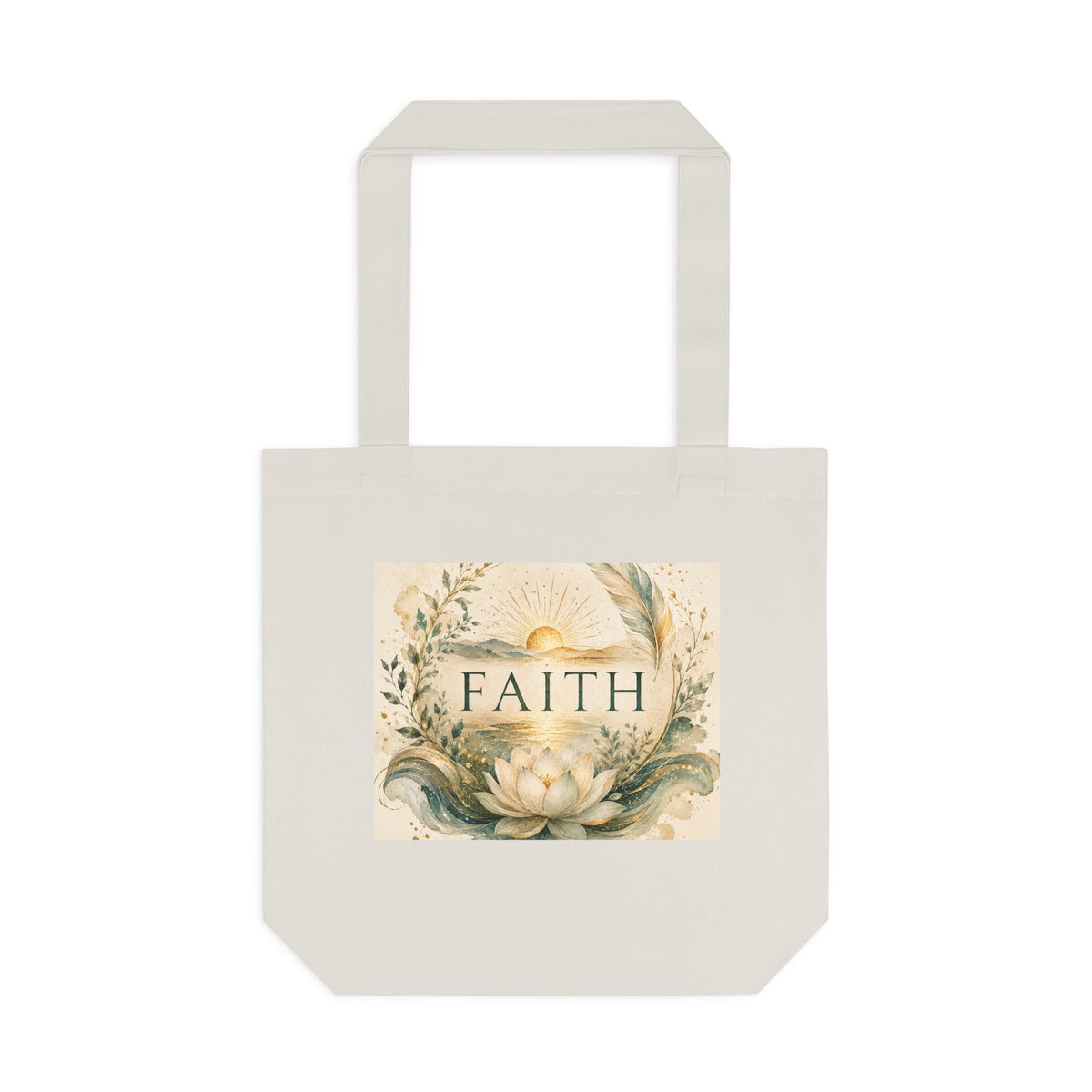 Cotton Tote Bag - 'Faith'