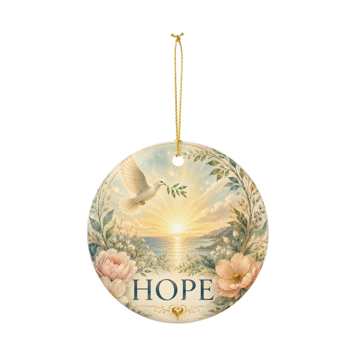 Ceramic Ornament - 'Hope'