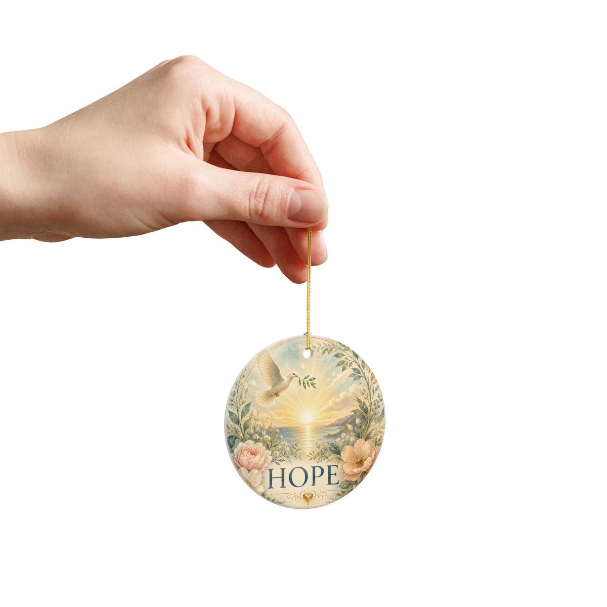 Ceramic Ornament - 'Hope'
