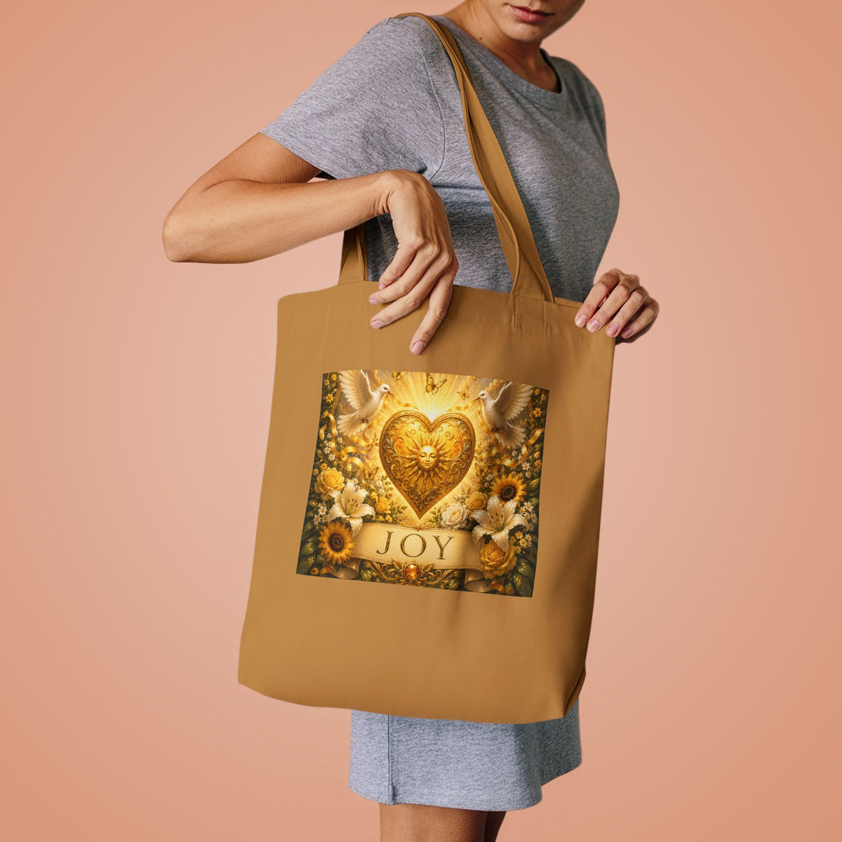 Cotton Tote Bag - 'Joy'