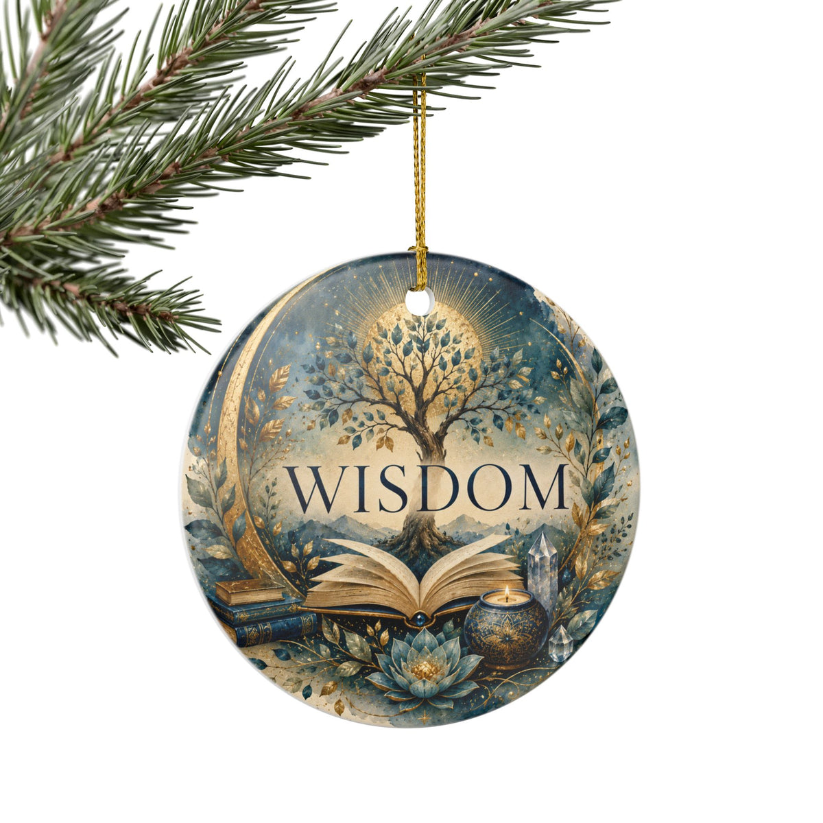 Ceramic Ornament - 'Wisdom'