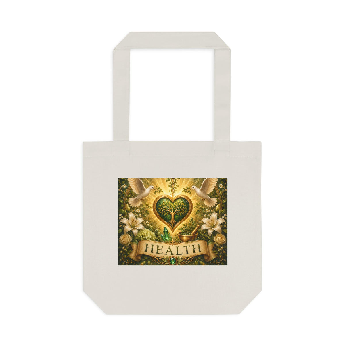Cotton Tote Bag - 'Health'