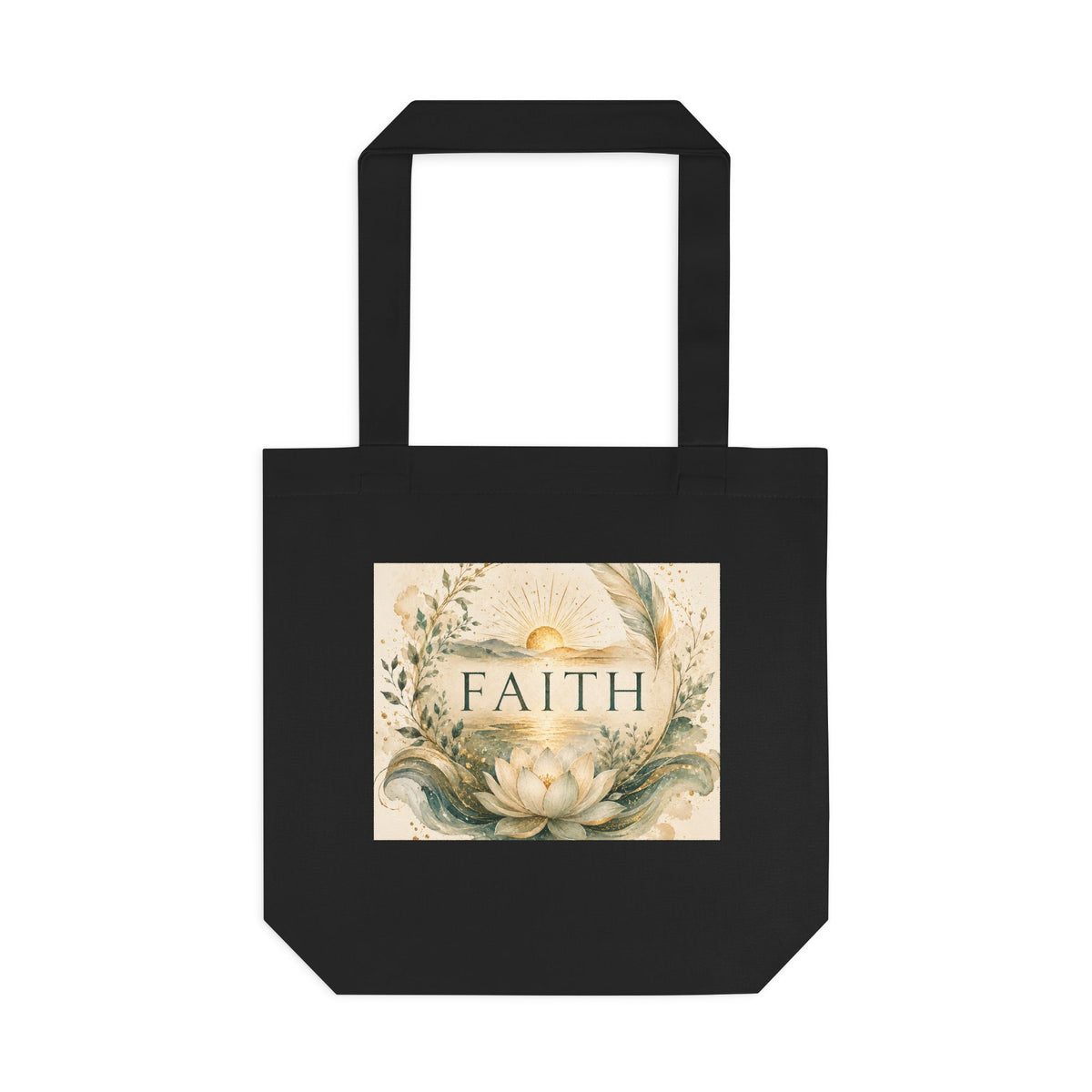 Cotton Tote Bag - 'Faith'