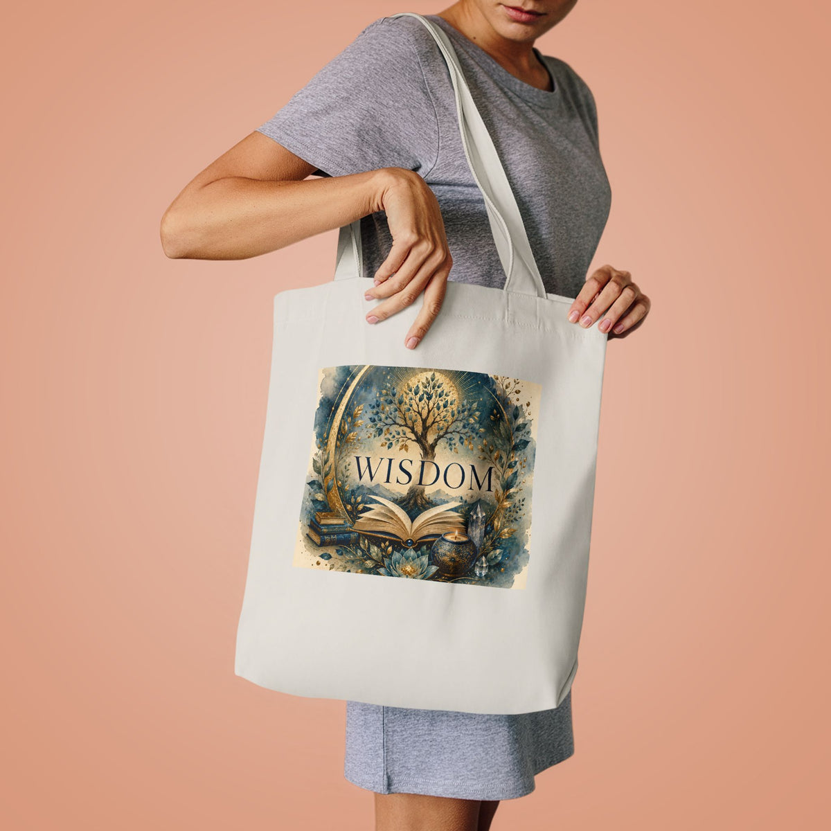 Cotton Tote Bag - 'Wisdom'