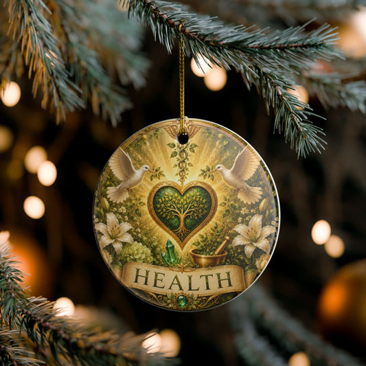 Ceramic Ornament - 'Health'