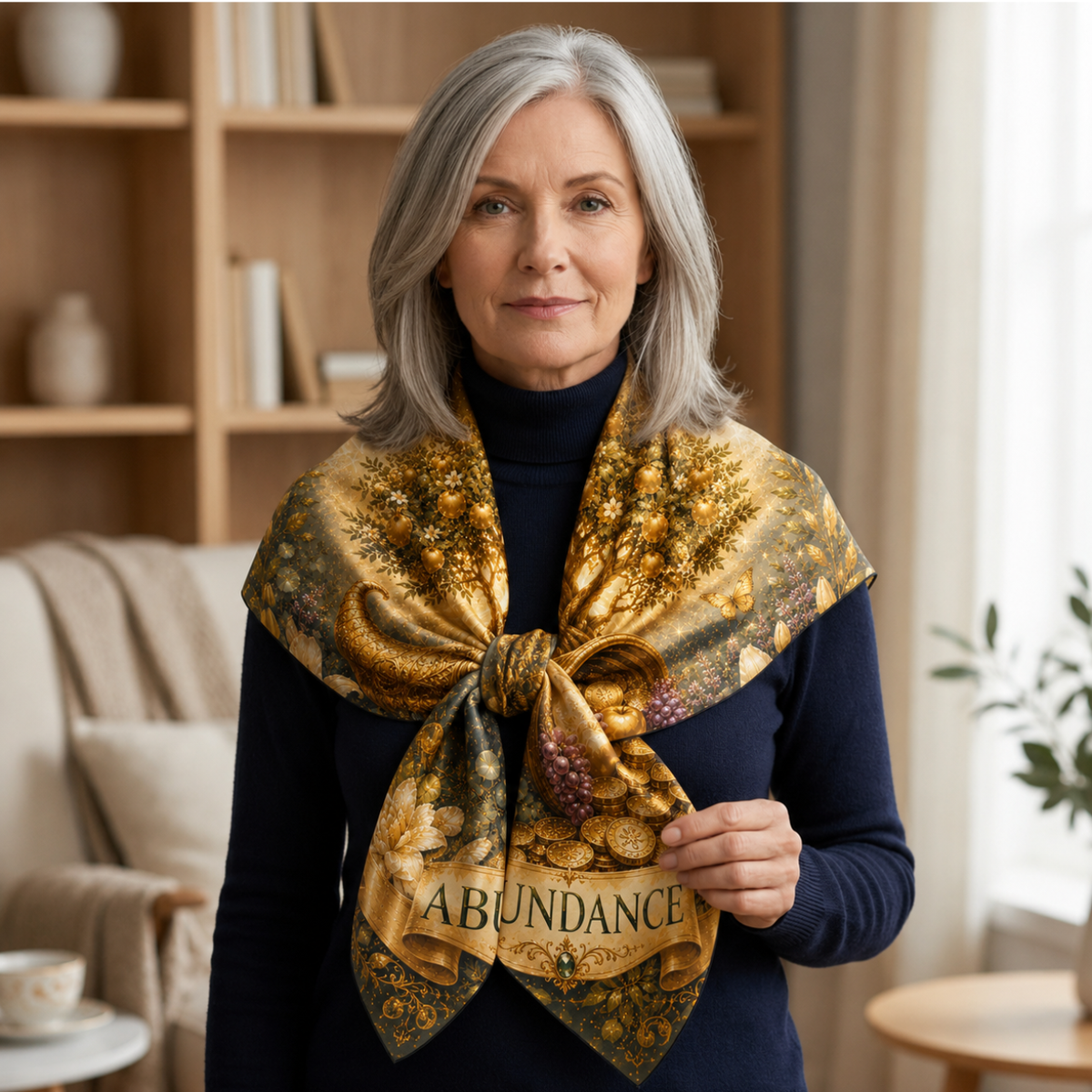 Scarf — 'Abundance'