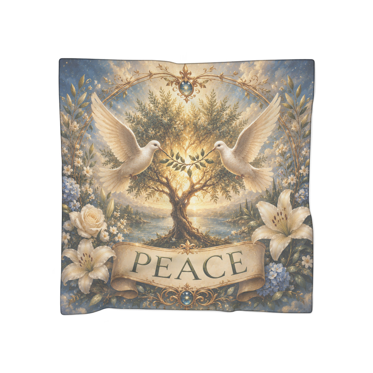 Scarf — 'Peace'
