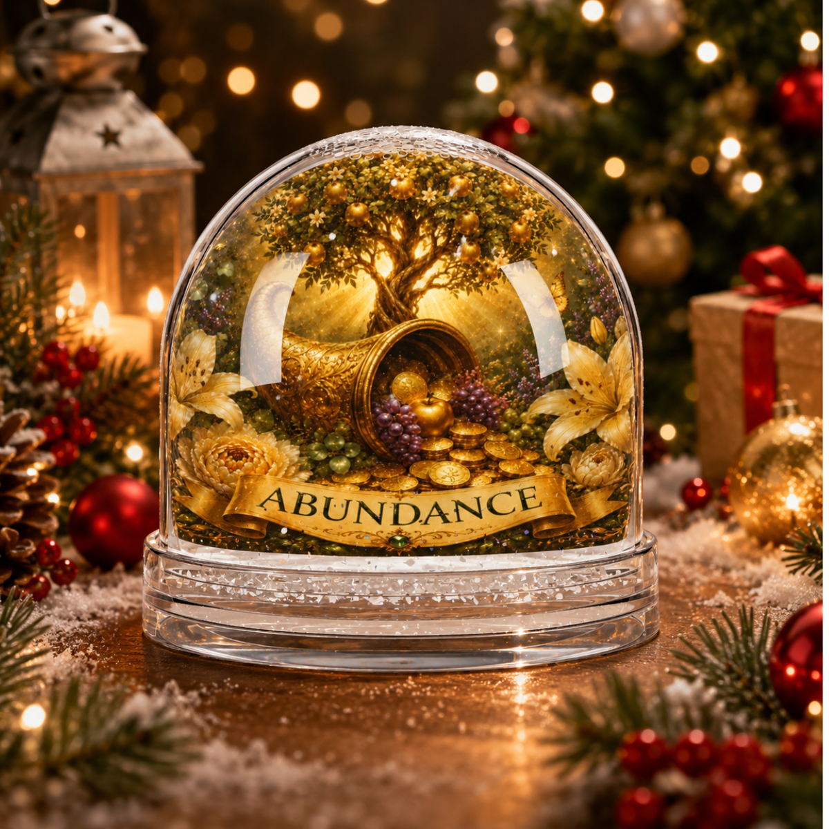 Snow Globe - 'Abundance'