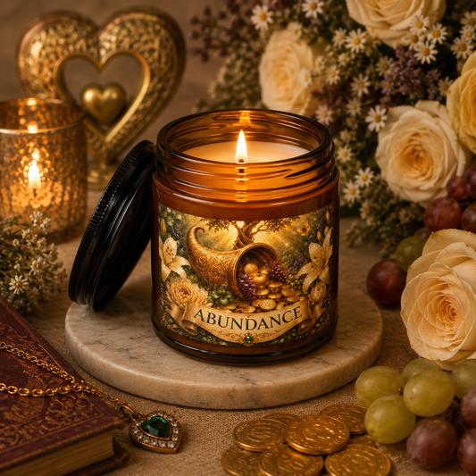 Soy Candle — 'Abundance'