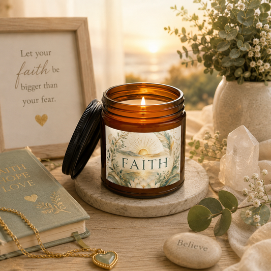 Soy Candle - 'Faith'