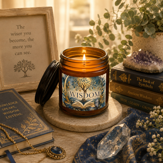 Soy Candle - 'Wisdom'