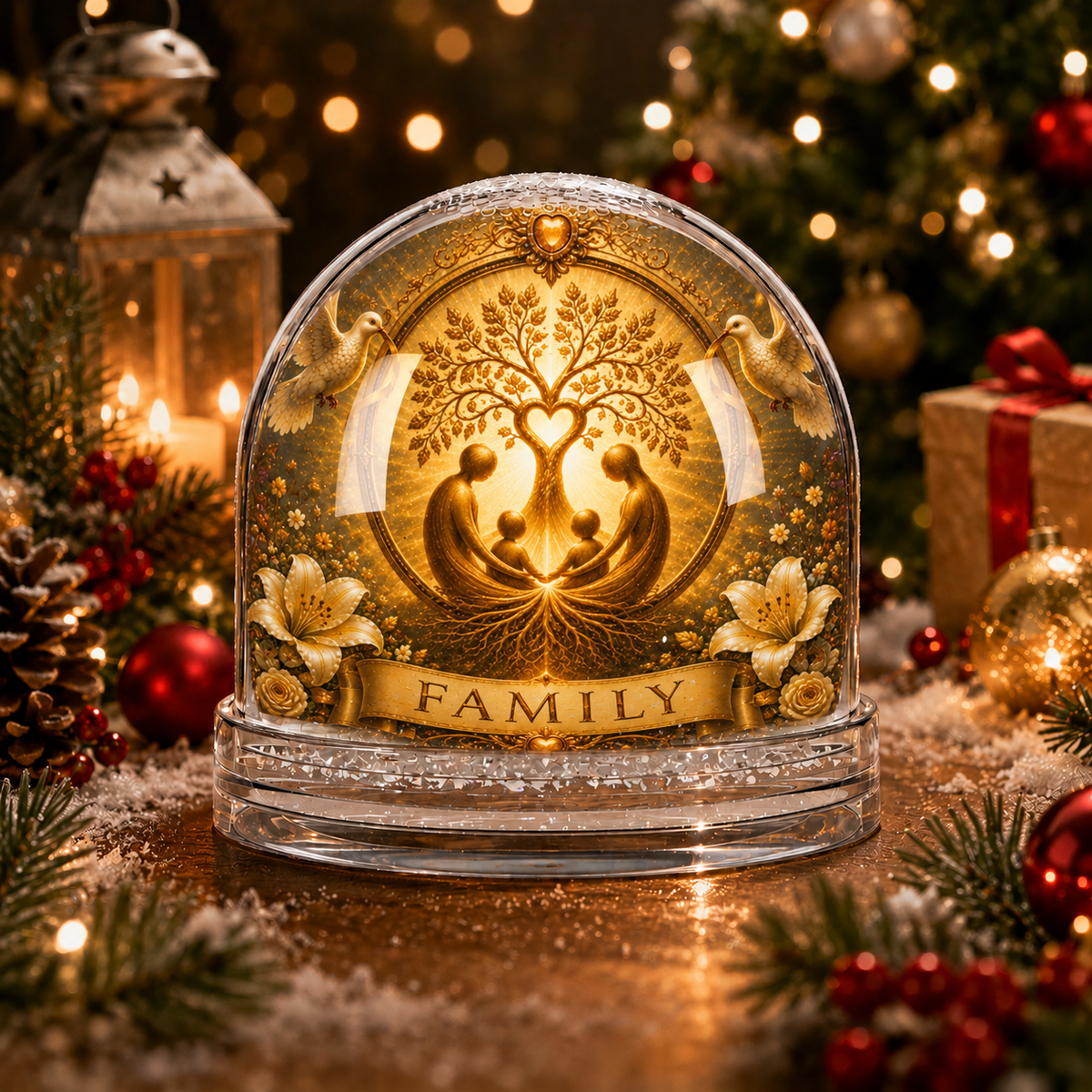 Snow Globe - 'Family'