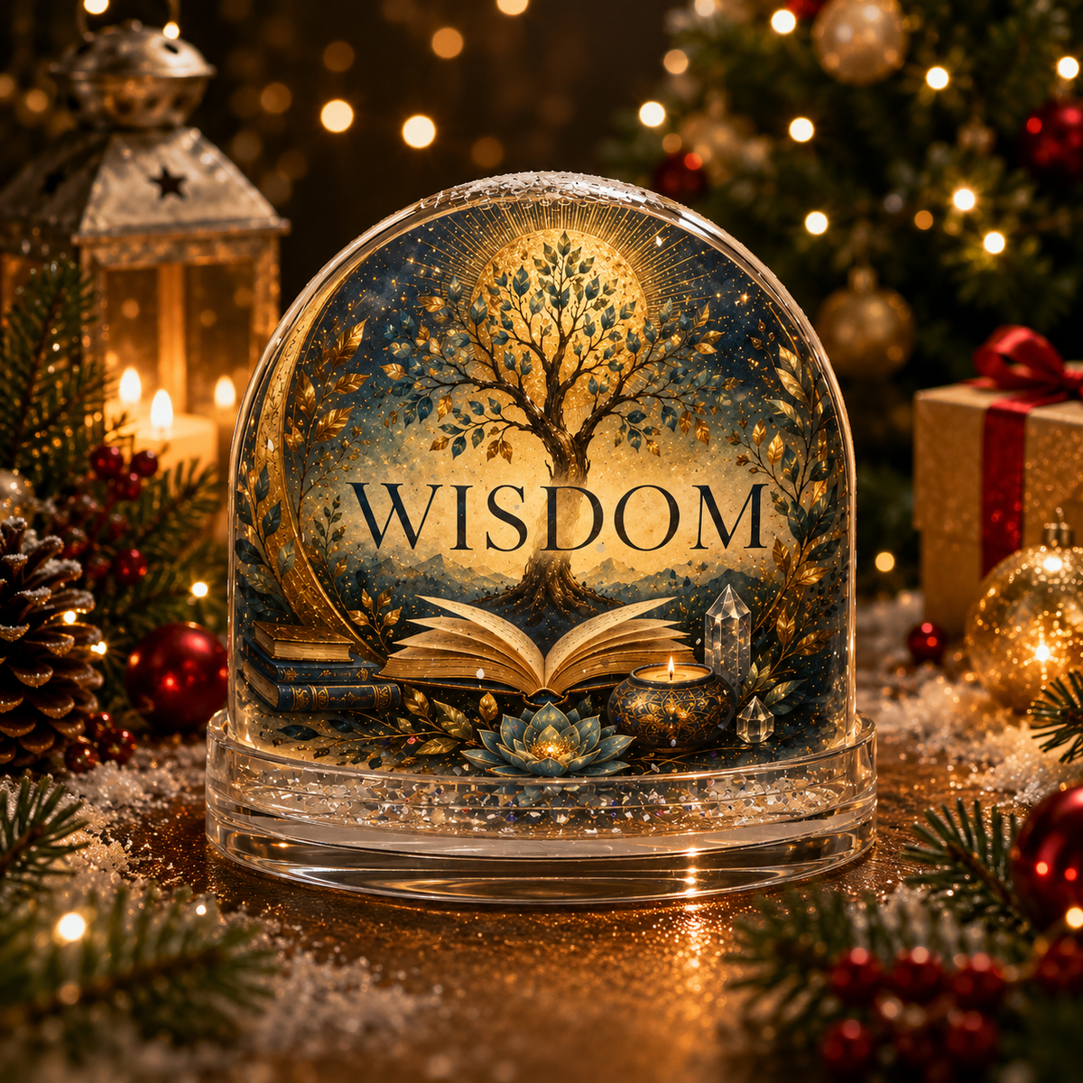 Snow Globe - 'Wisdom'