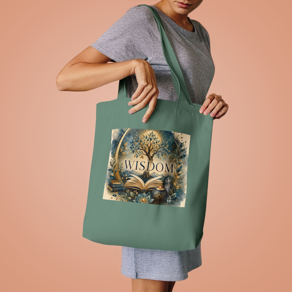 Cotton Tote Bag - 'Wisdom'