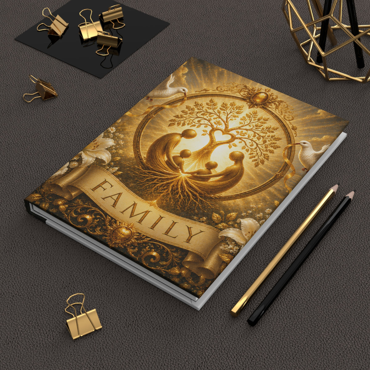 Hardcover Journal - 'Family'