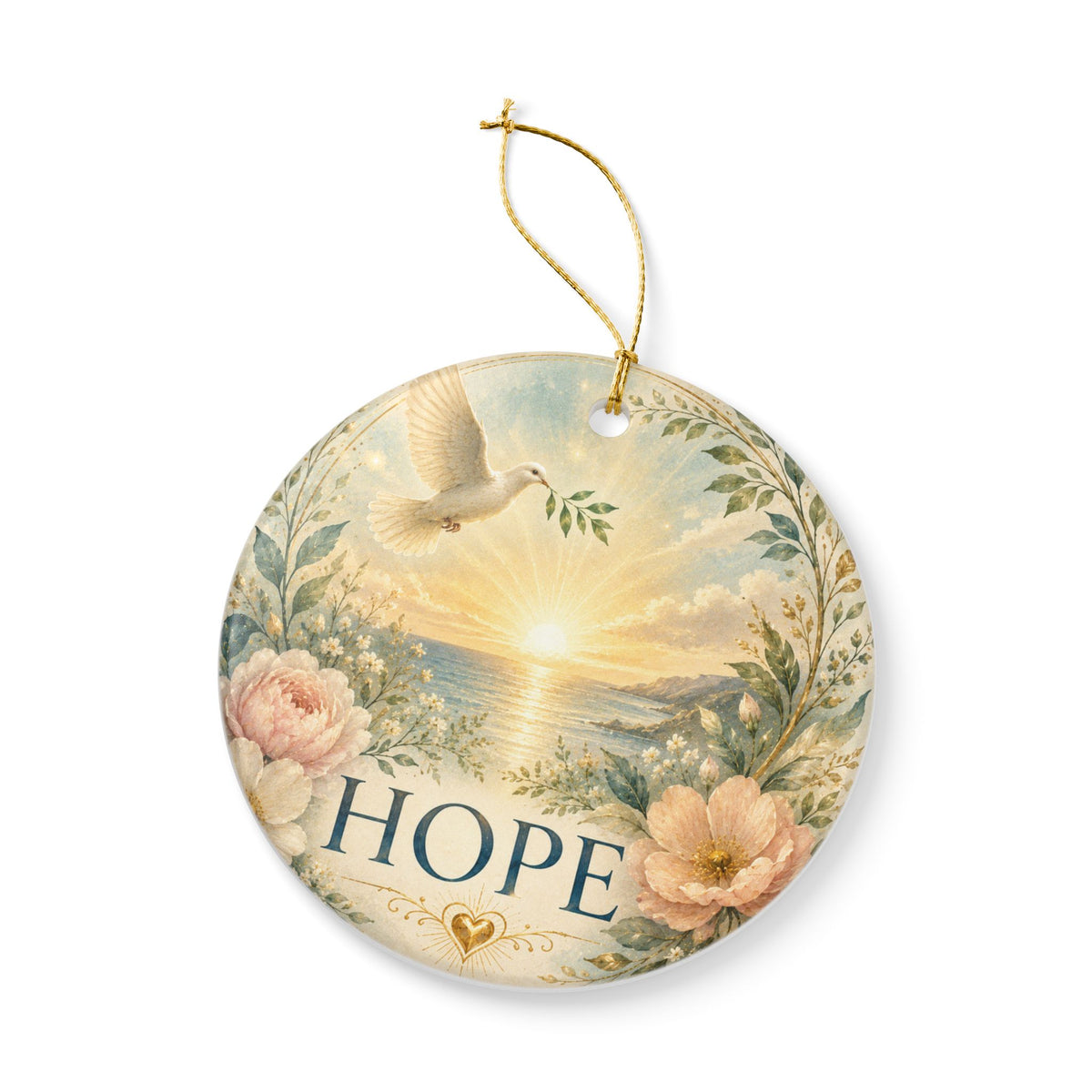 Ceramic Ornament - 'Hope'