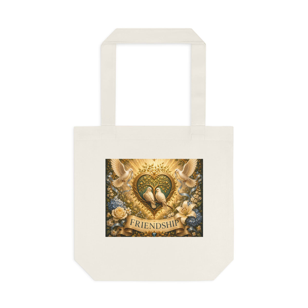 Cotton Tote Bag - 'Friendship'