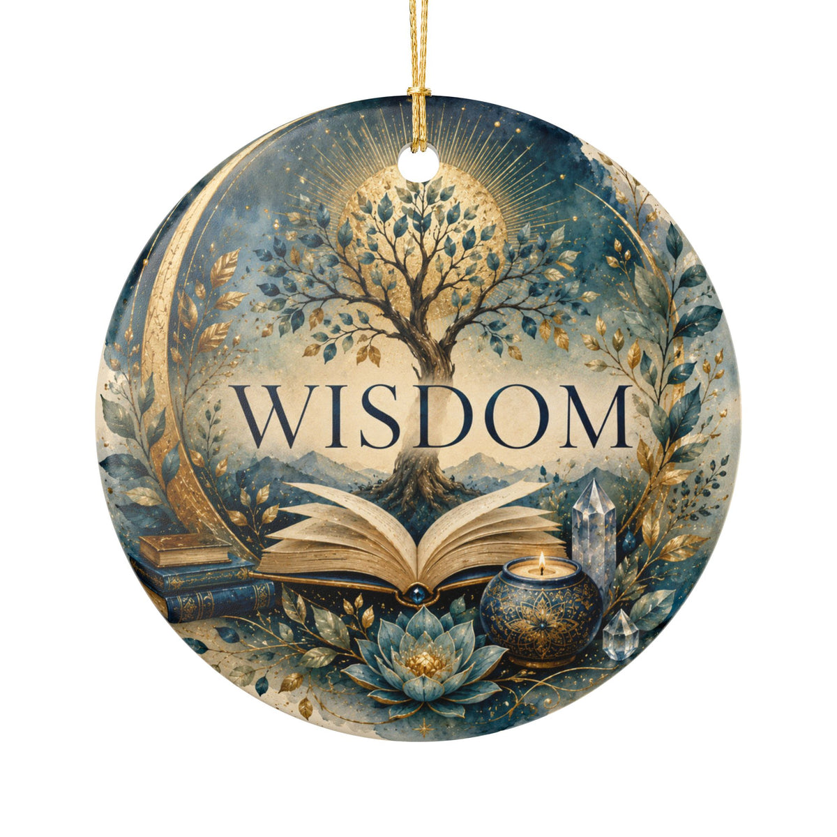 Ceramic Ornament - 'Wisdom'